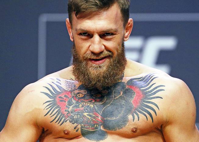Conor McGregor's renowned silverback gorilla tattoo
