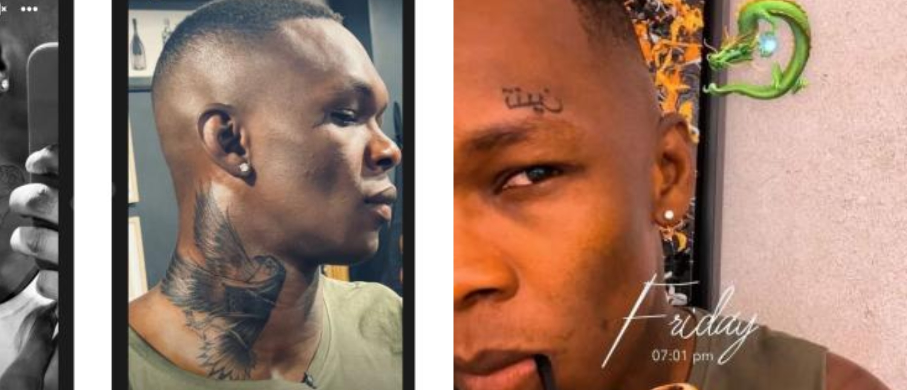 4. Fans React to Adesanya's Bold Face Tattoo - wide 1