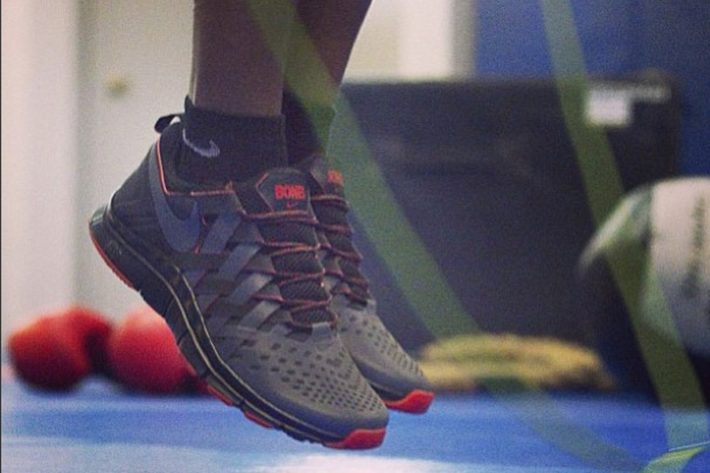 Jon Jones Nike Shoe (photo by Malki Kawa on Instagram)
