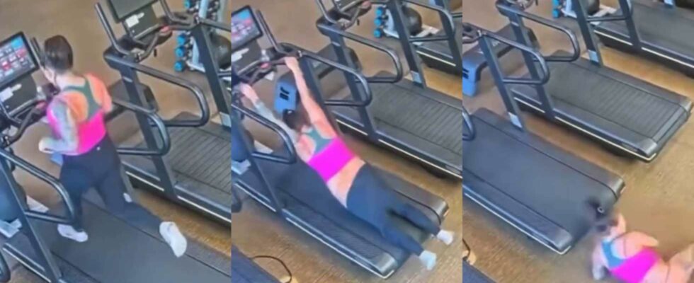 (Video) Gym goer accidentally drops trou in treadmill accident ...