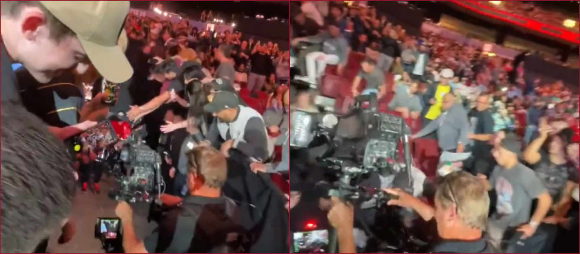 (Video) Fans start tumbling down after railing malfunctions during UFC ...