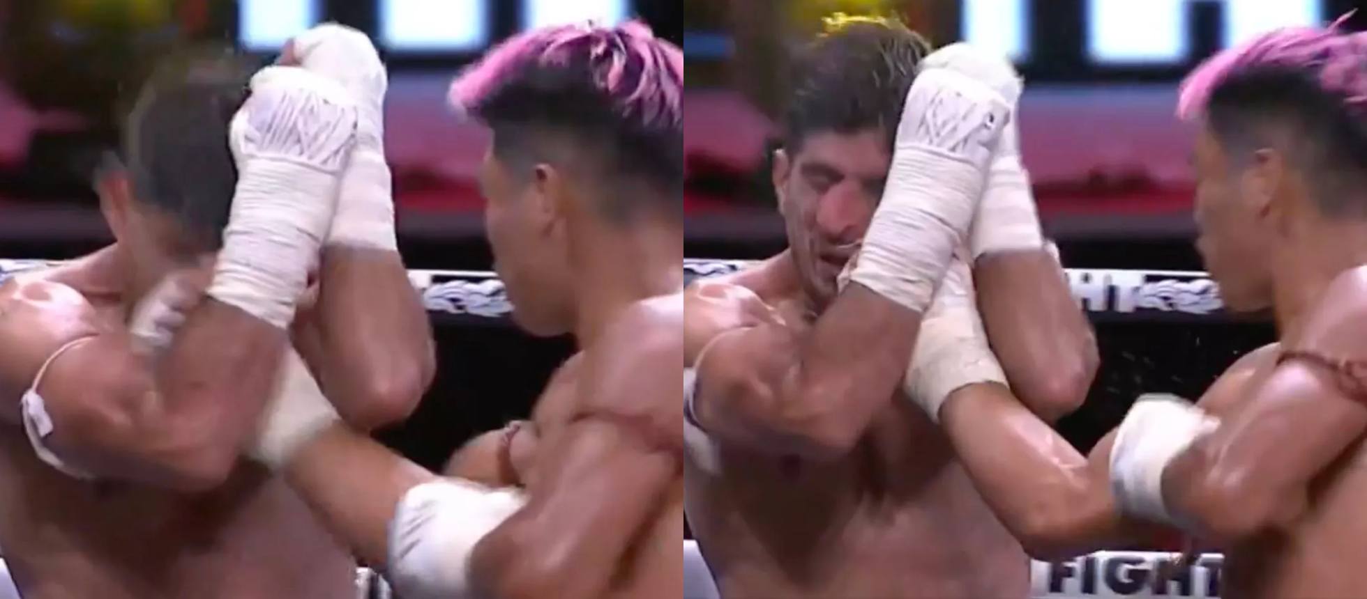 (Video) Viral video shows kickboxer breaking his nose after a ...