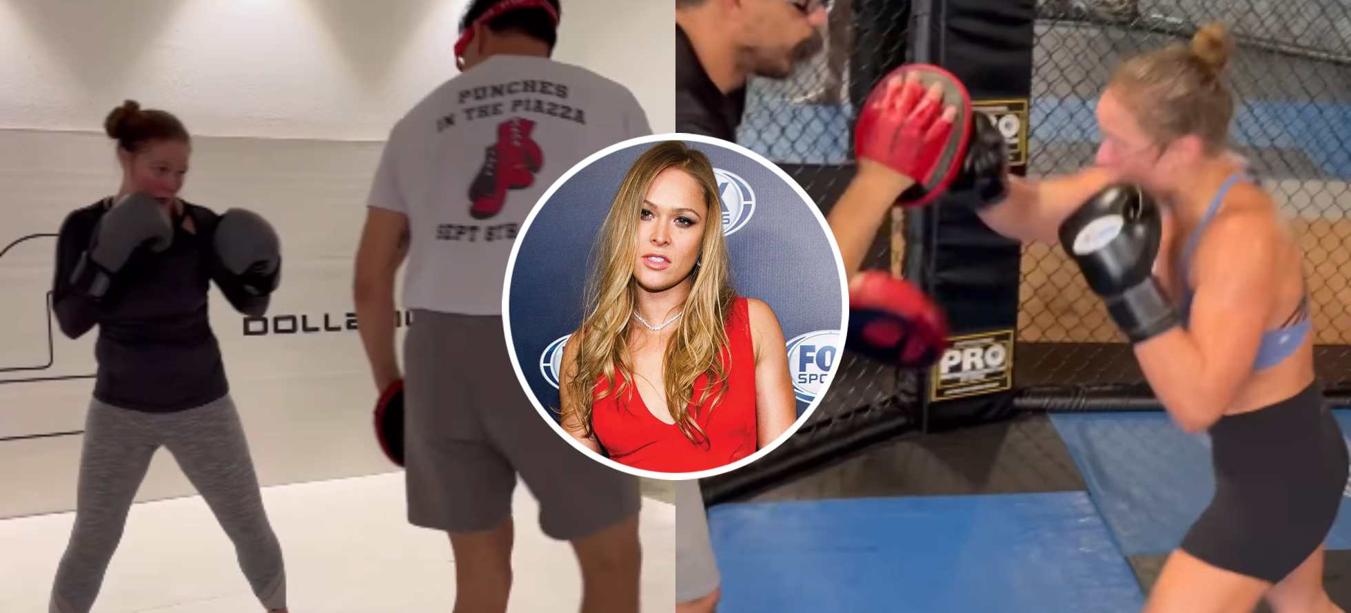 Ronda Rousey teases MMA return, back to training boxing