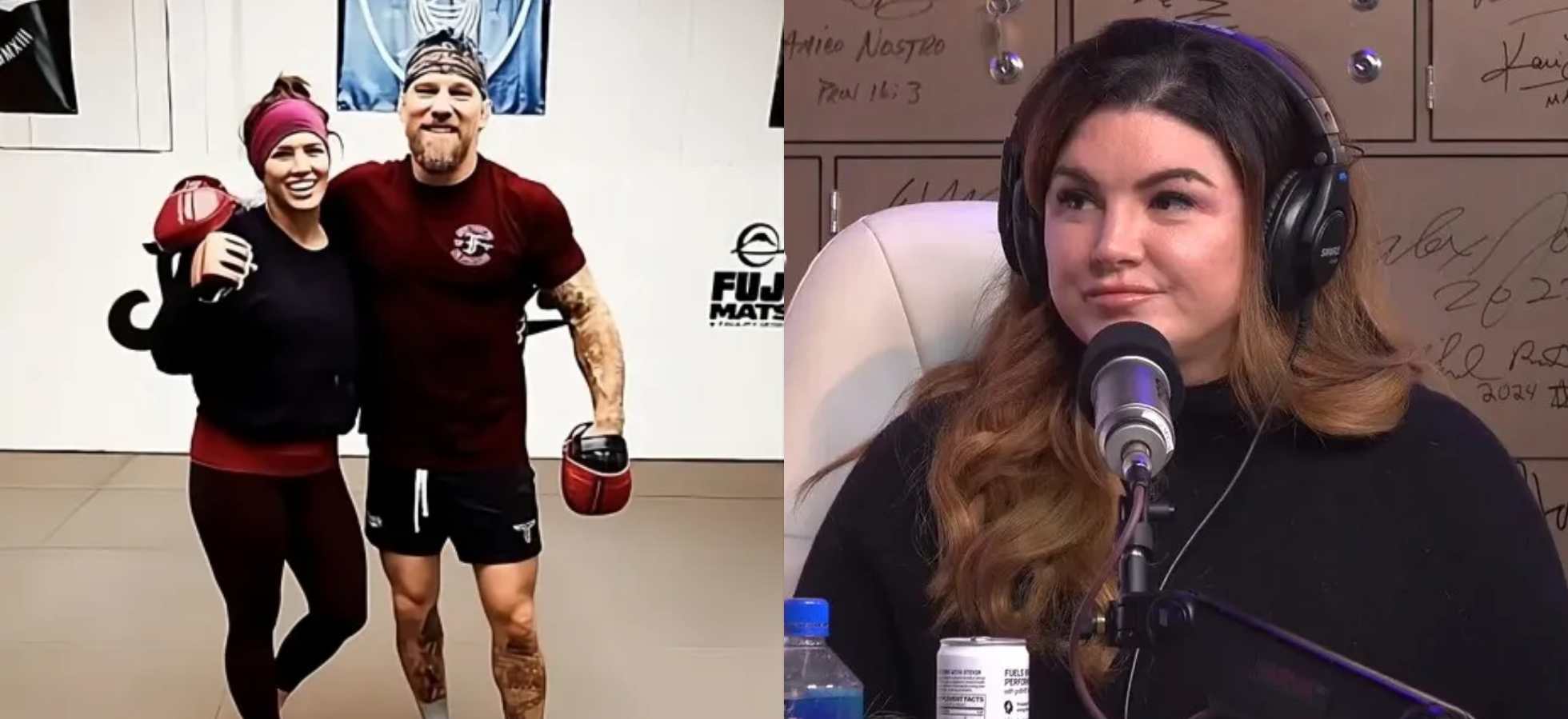 Gina Carano returns to MMA training a week after Ronda Rousey's rumored ...