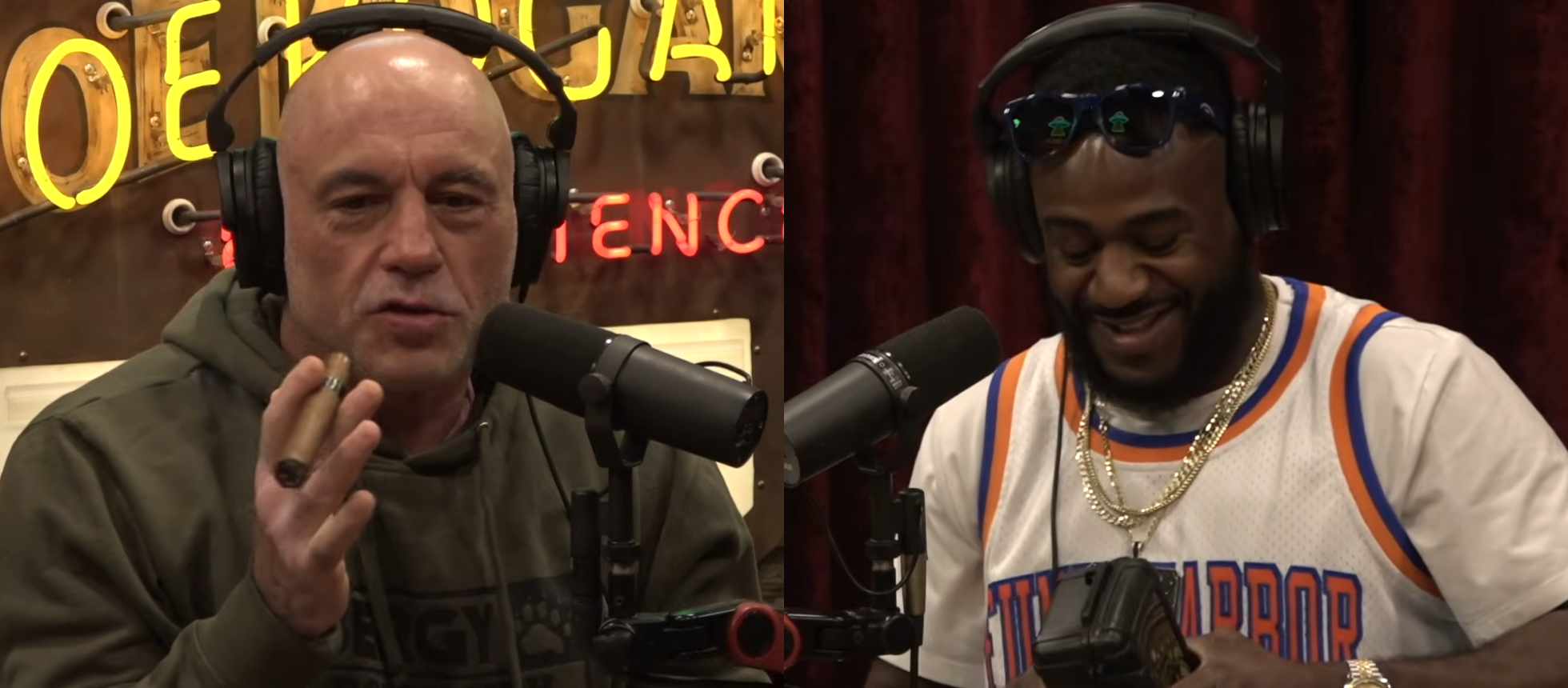 Aljamain Sterling Tries To Plug Cigar Brand During Joe Rogan Appearance And Botches It Badly