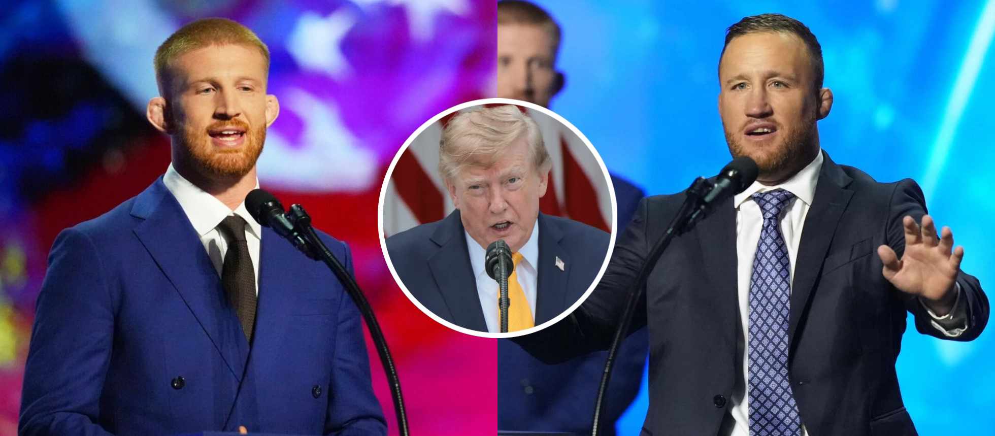 UFC's Justin Gaethje & Bo Nickal Speak At Republican Midterm Convention, Passionately Endorse Trump